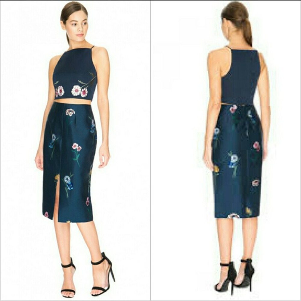 KEEPSAKE AFTER GLOW SKIRT floral